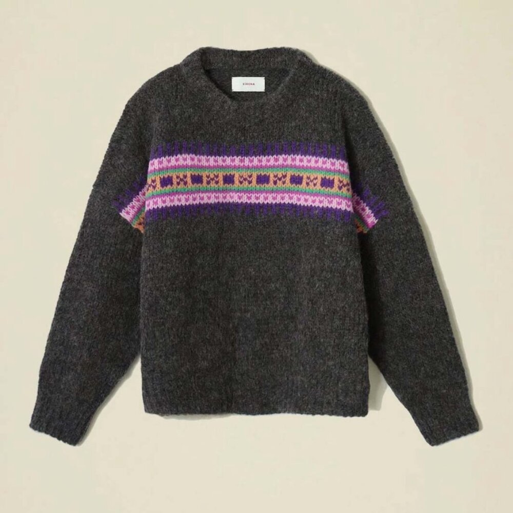 Xirena Nolan Sweater in Heather Charcoal